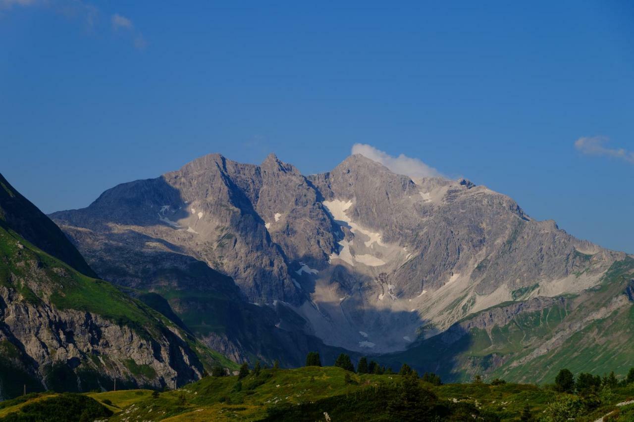 Alpenappartement Bergkönig Warth  Exteriör bild
