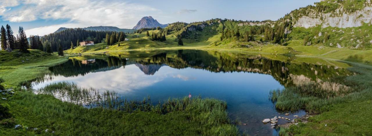 Alpenappartement Bergkönig Warth  Exteriör bild