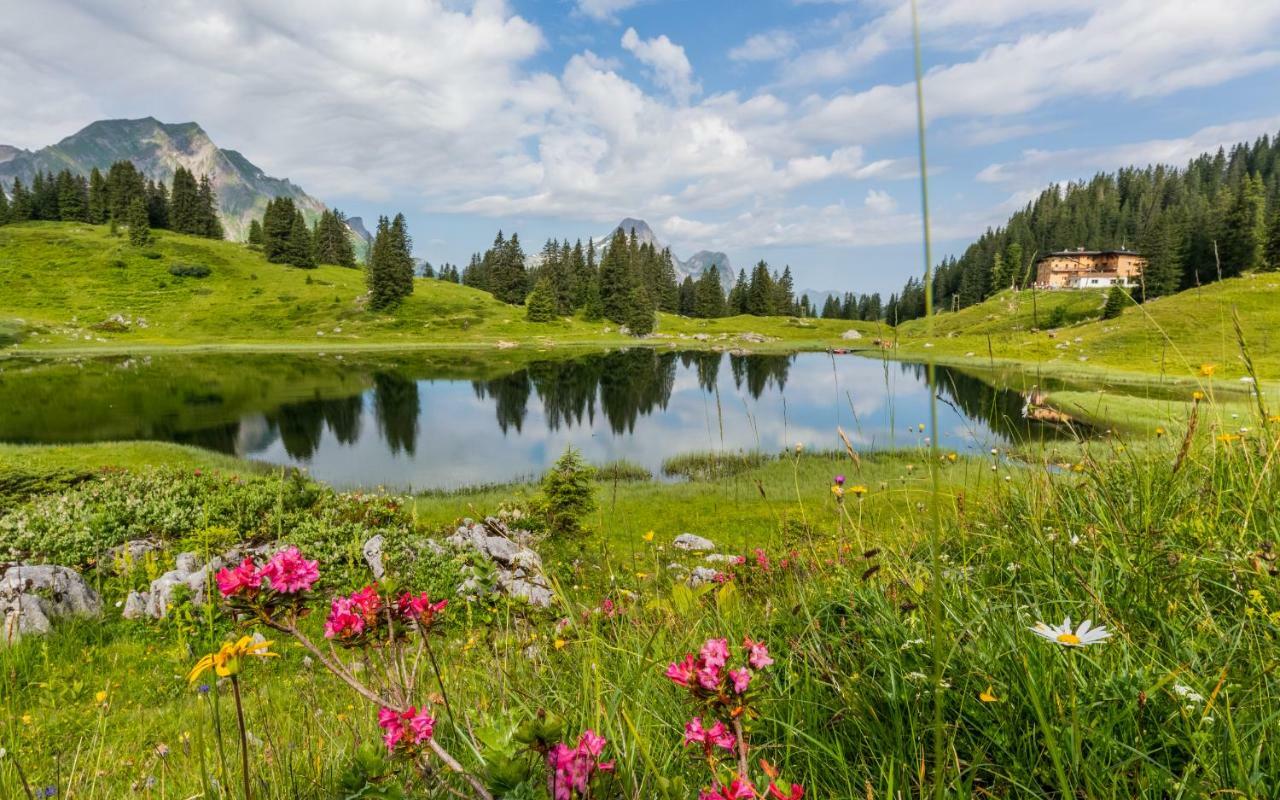 Alpenappartement Bergkönig Warth  Exteriör bild