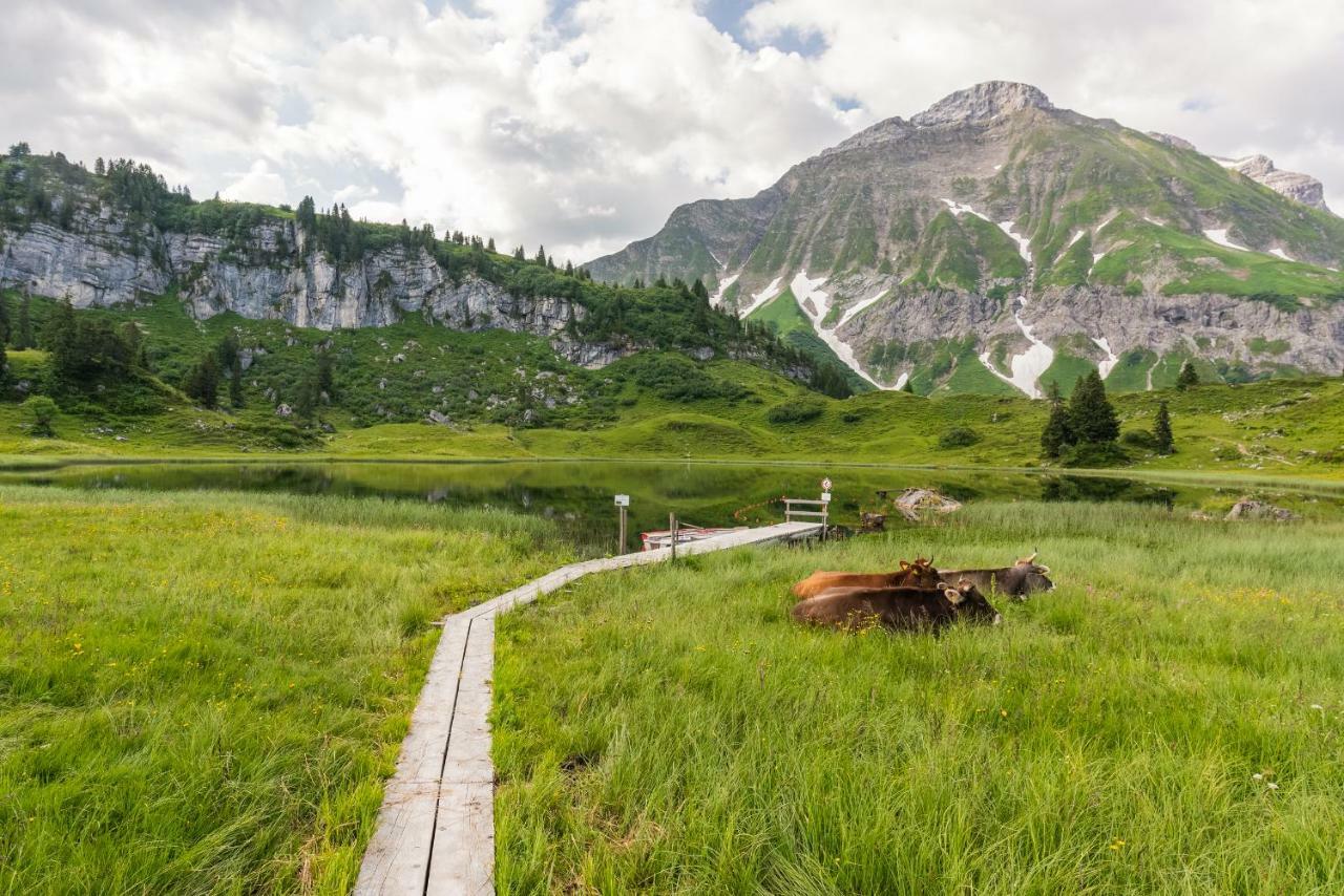 Alpenappartement Bergkönig Warth  Exteriör bild